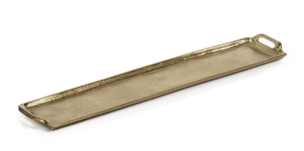 Narrow Gold Tray - 26"x5.5"