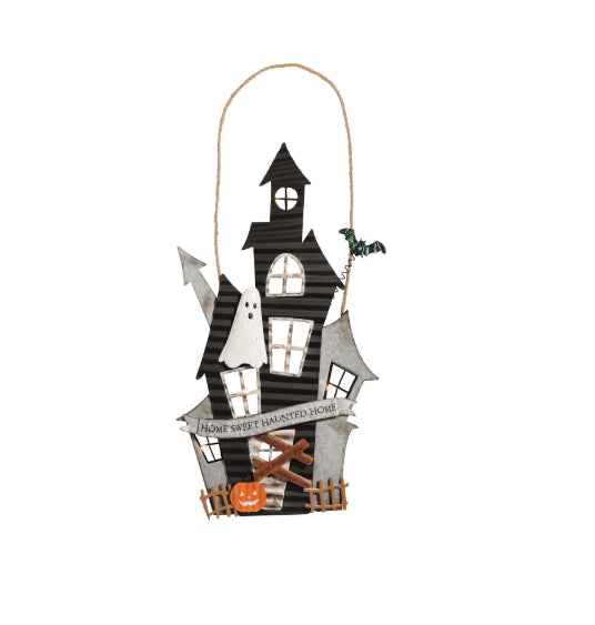 Haunted House Door Hanger - 27"x14.5"