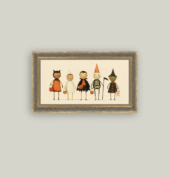 The Boo Crew Framed Art - 2 Sizes
