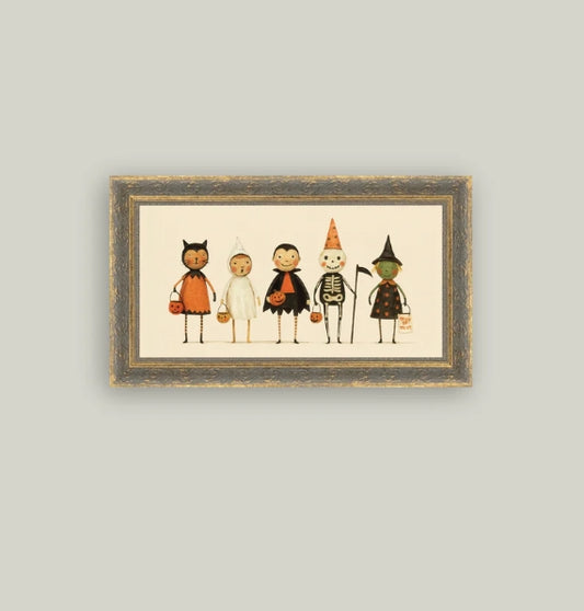 The Boo Crew Framed Art - 2 Sizes