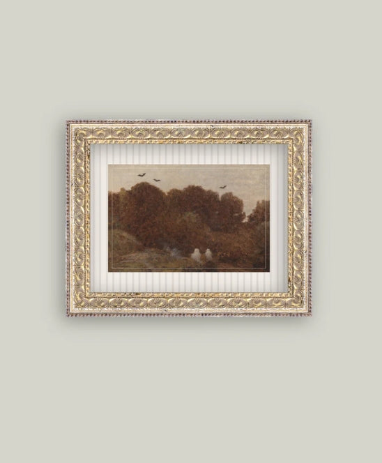 Haunted Autumn Framed Art - 2 Sizes
