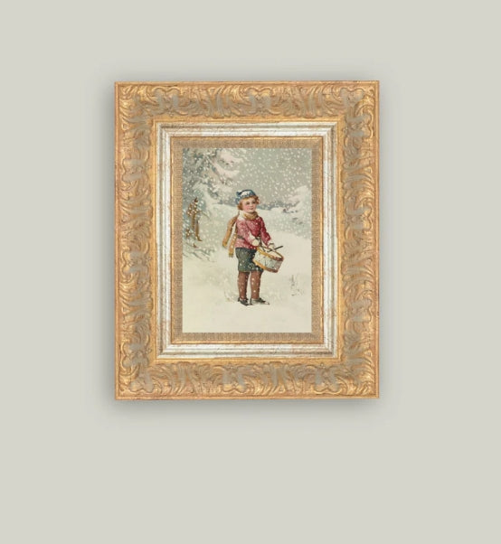 Little Drummer Boy Framed Art - 7"x9"