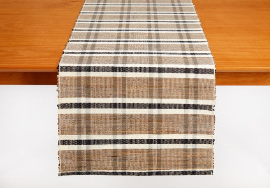 Rustic Fall Plaid Table Runner