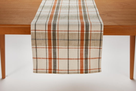 Pennington Fall Plaid Table Runner
