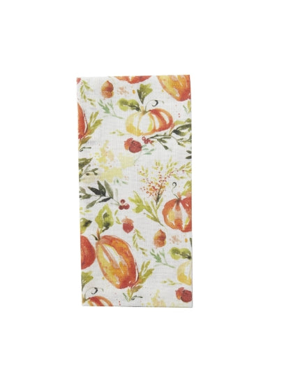 Pumpkin Vine Dishtowel