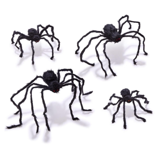 Furry Tarantulas Spider - 4 Sizes