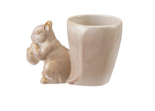 Squirrel Tail Vase - 6"x4"