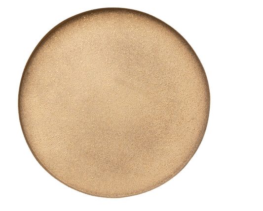 Round Textured Gold Tray - 12"