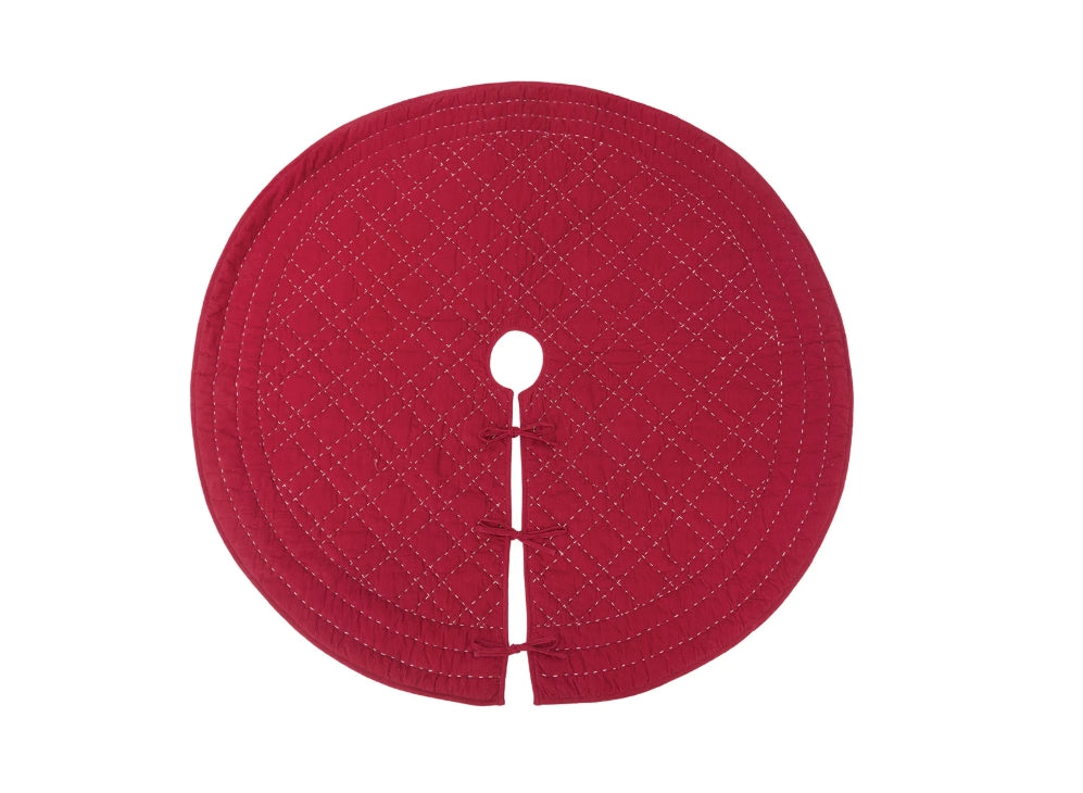 Ruby Christmas Tree Skirt - 54"