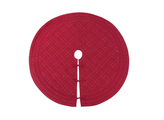 Ruby Christmas Tree Skirt - 54"