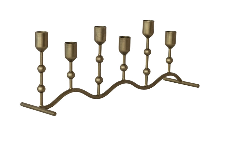 Candelabra with Curved Base