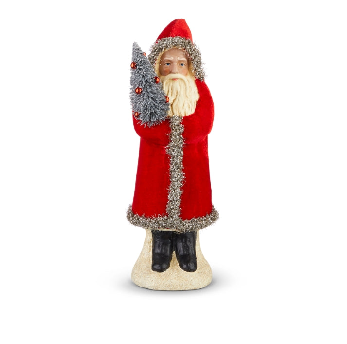 Red Velvet Santa - 12"