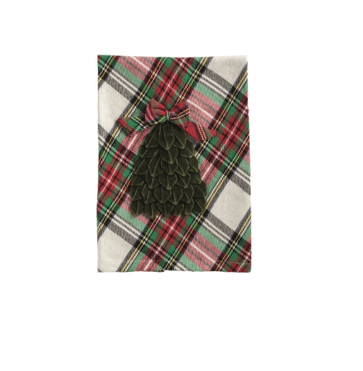 Velvet Icon Plaid Towel - 2 Styles