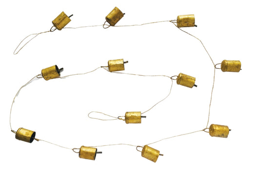 Gold Bell Garland - 72"