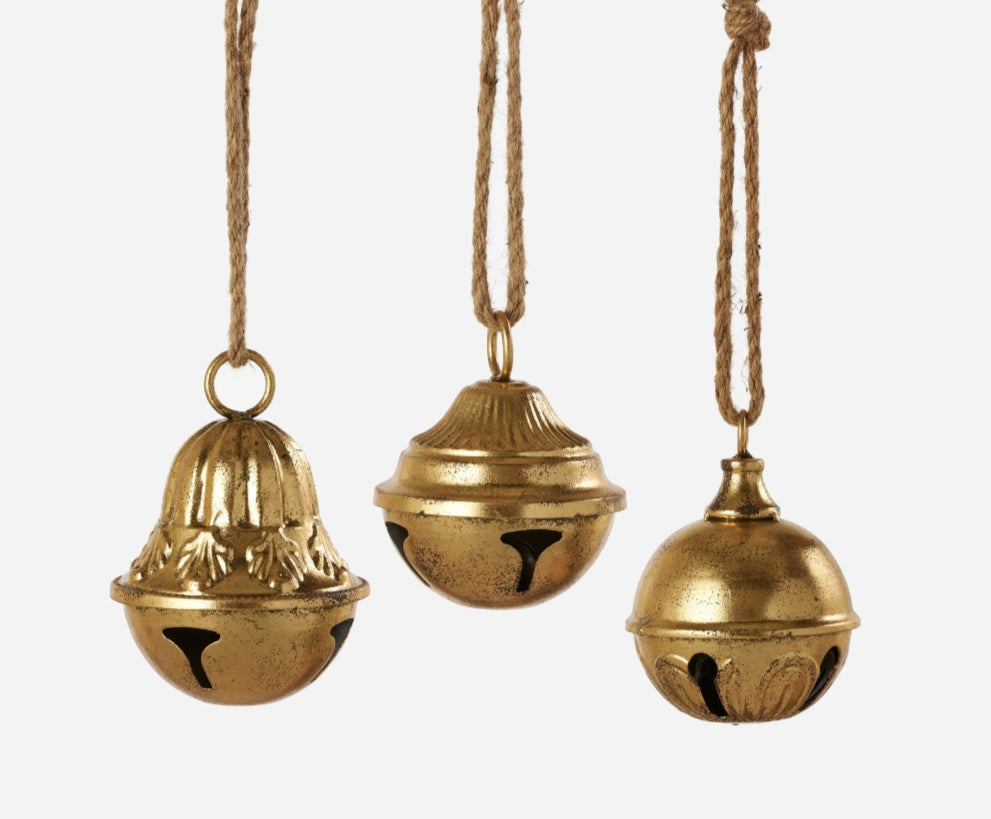 Ornate Brass Bell - 6'X7.5" - 3 Styles