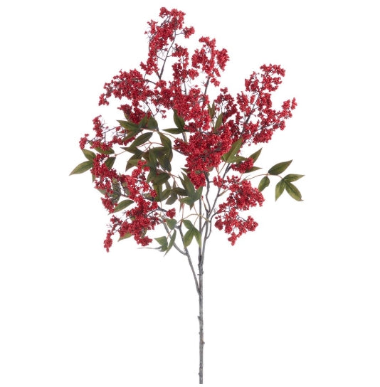 Mini Red Berry Spray - 41"