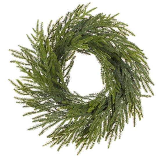 Willow Pine Wreath - 24"