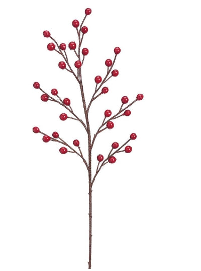 Red Berry Spray - 18"