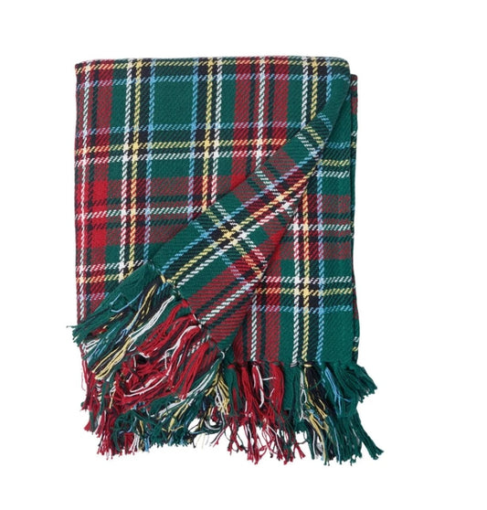 Weston Christmas Plaid Throw - 50"x60"