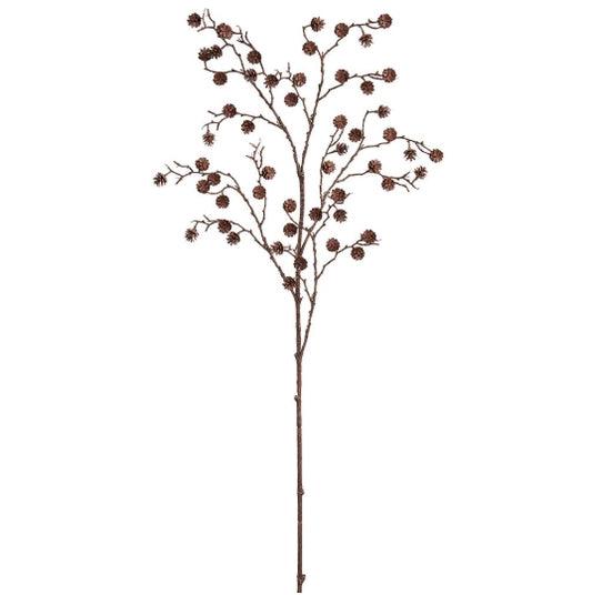 Brown Pinecone Spray - 35"