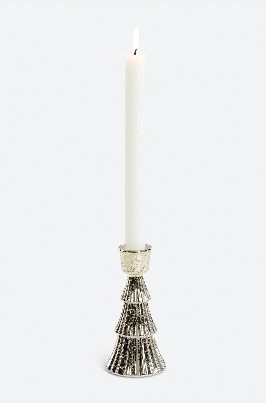 Gold Tree Glass Candle Holder -2 Sizes