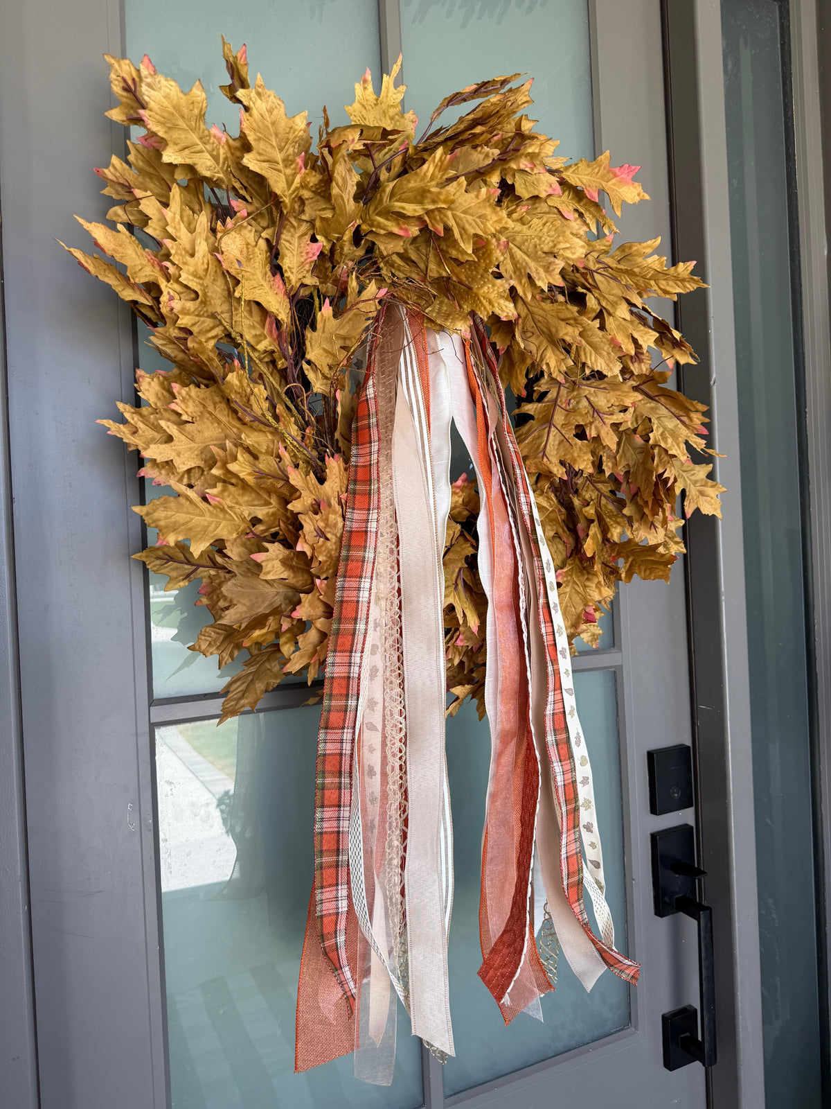 Falling Leaves Ribbon Bundle - 33"- 10 Pieces of Ribbon