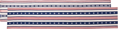 Starts and Stripes Table Runner - 72"