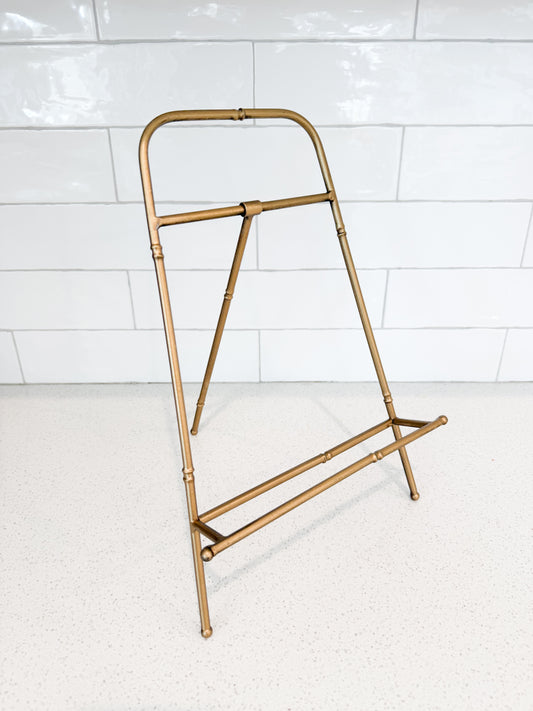 Gold Metal Easel