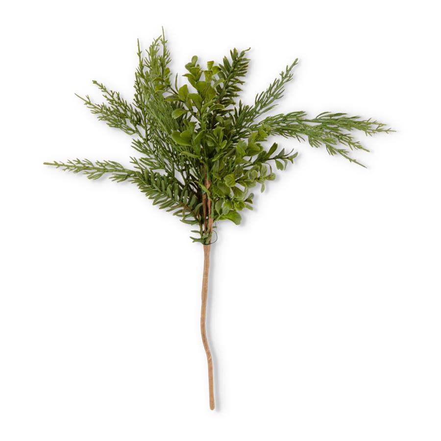 Real Touch Boxwood/Mixed Pine 18"