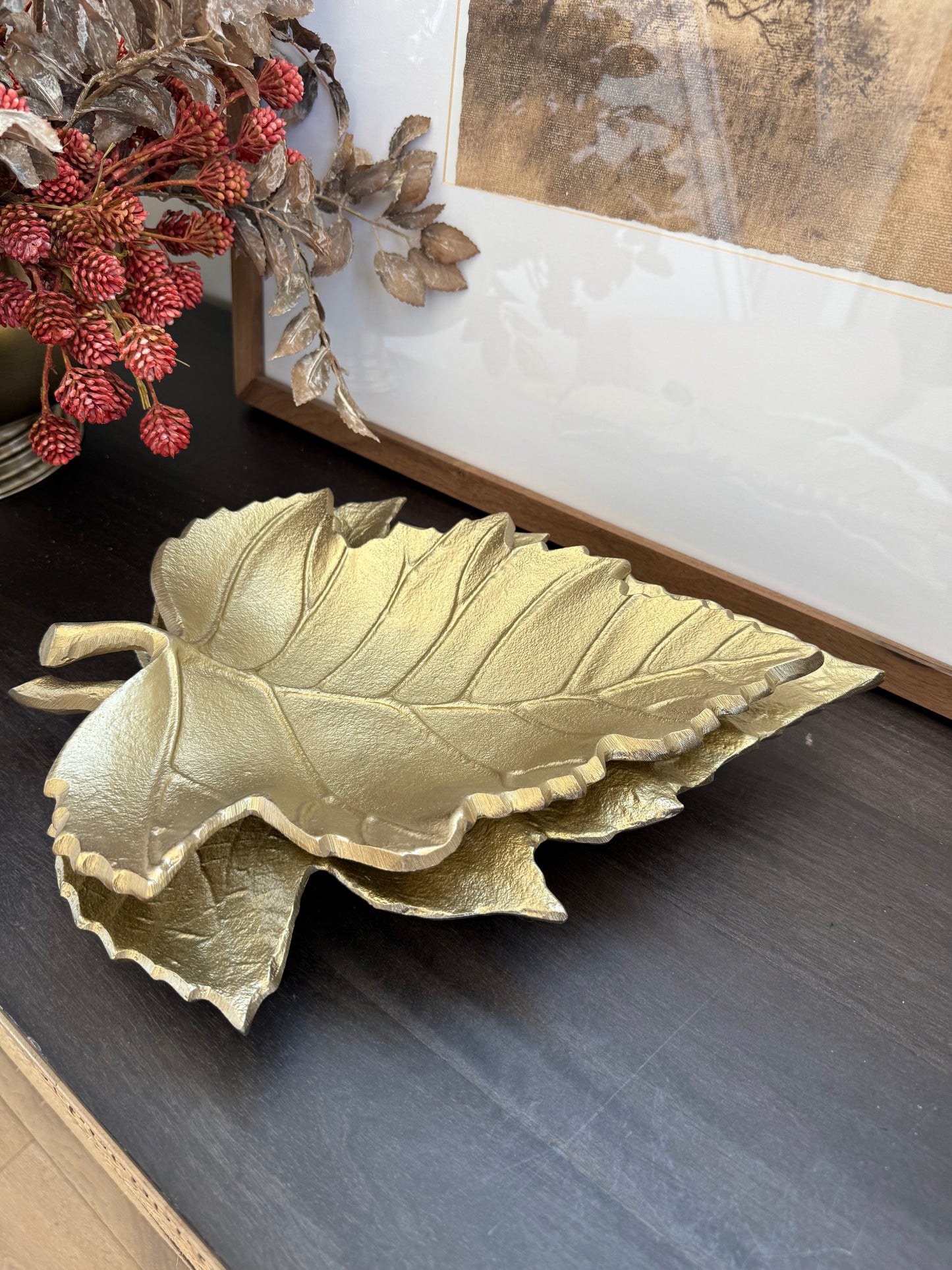 Gold Leaf Tray - 2 Sizes