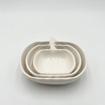 Pumpkin Plate Set of 3