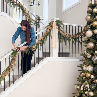 6' Deluxe Cedar Garland - ships beginning of Nov. last batch!