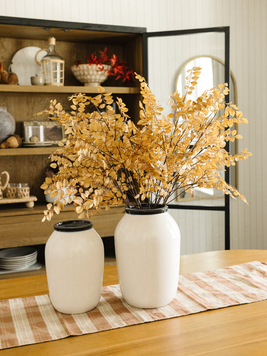 Brown Mini Leaf Spray - 35"