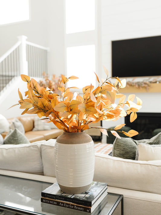 Eucalyptus Leaf Fall Spray - 35"