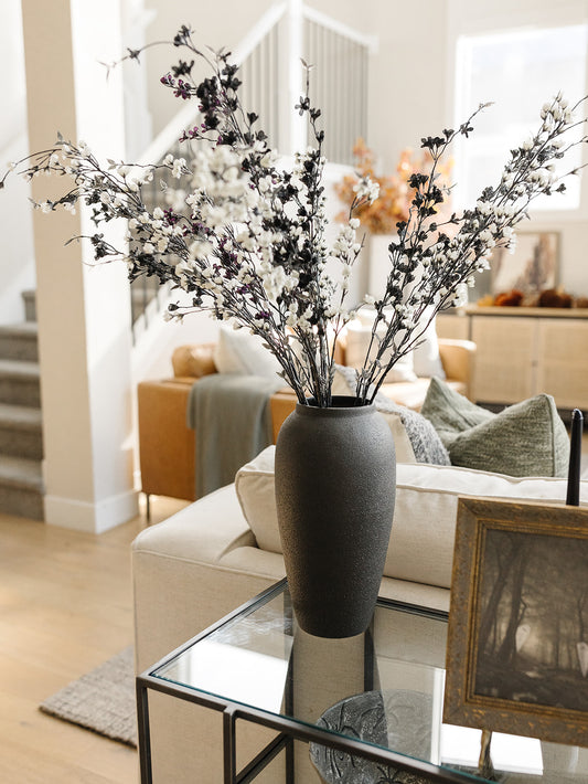 Halloween White Mini Blossom Spray