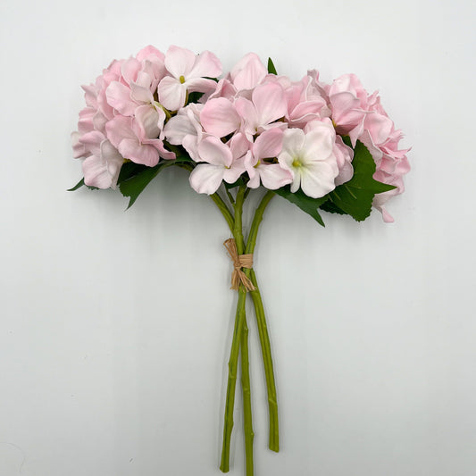 Real Touch Hydrangea Bundle in Pink