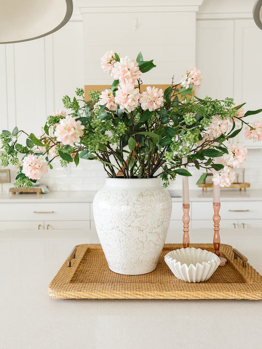Pink Blossom & Sedum Bundle