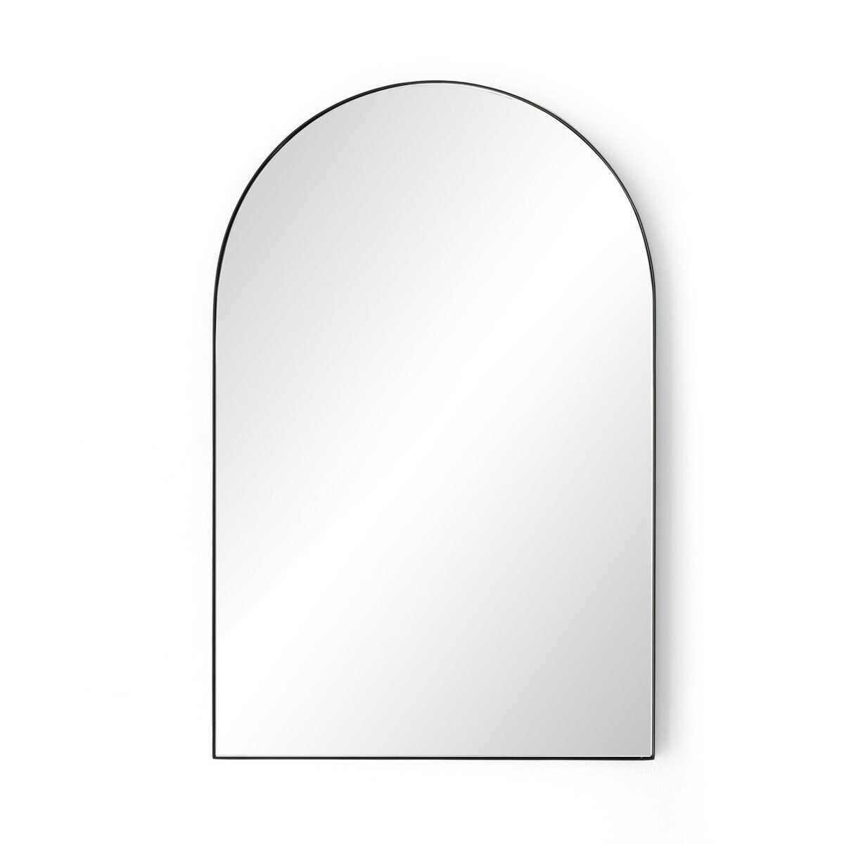 Arched Black Mirror - 21.00"w x 2.00"d x 32.00"h