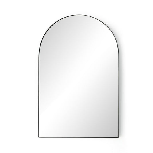 Arched Black Mirror - 21.00"w x 2.00"d x 32.00"h