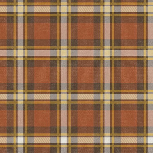 Fall Plaid Paper Roll