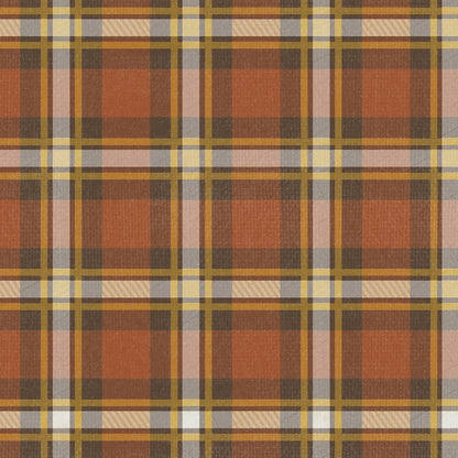 Fall Plaid Paper Roll - 30ft