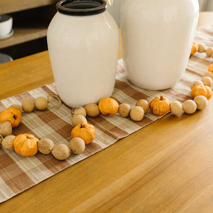 Gourd Pumpkin Garland - 72”