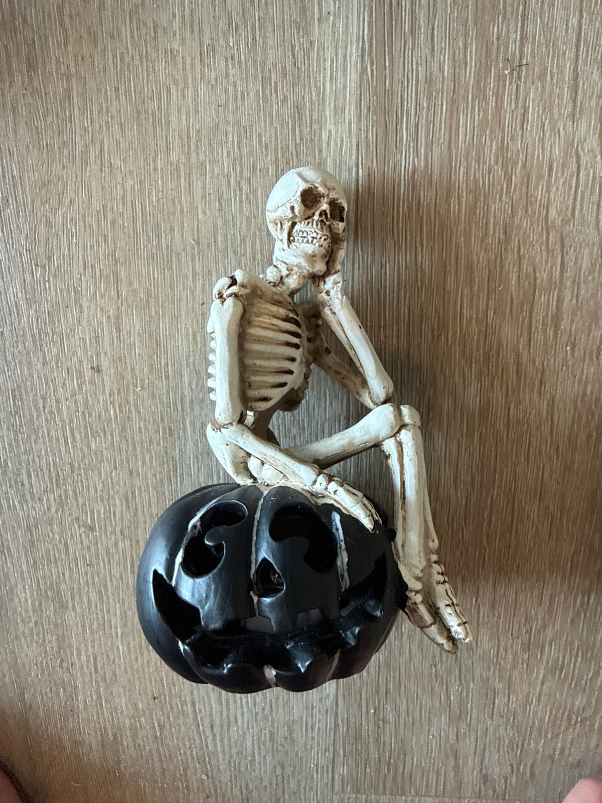 Skeleton on Jack o Lantern LED - 3 Styles