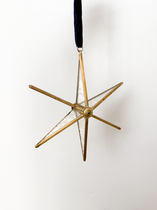 Northern Star Ornament - 6.5" x 6.5”