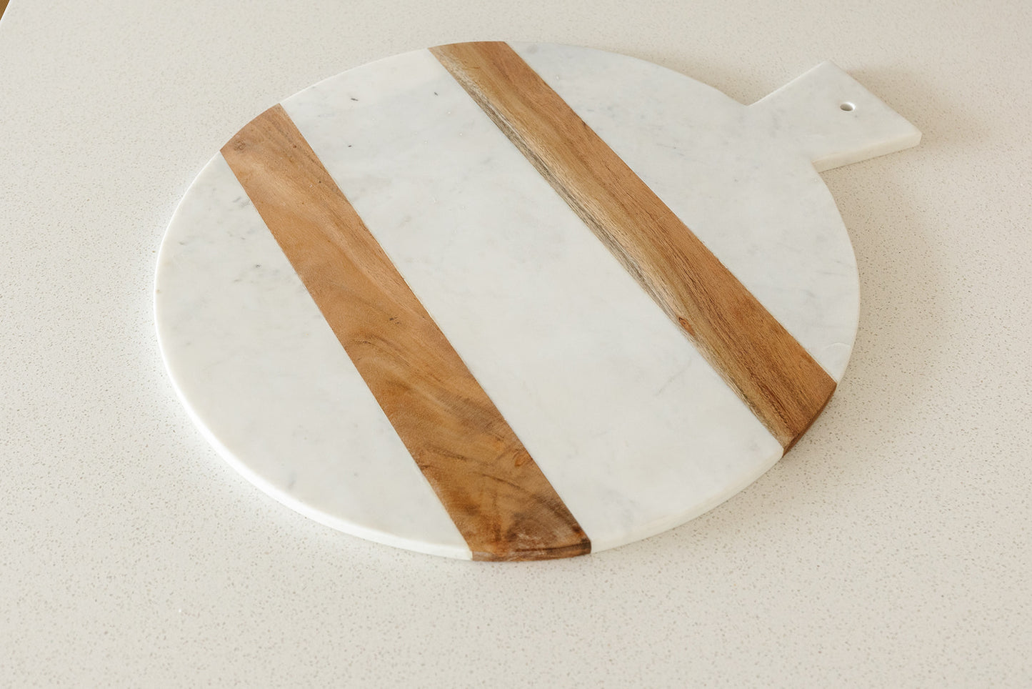 Marble Stripe Round Board