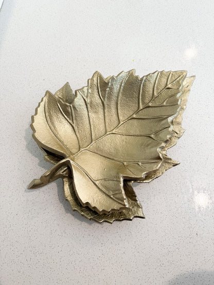 Gold Leaf Tray - 2 Sizes