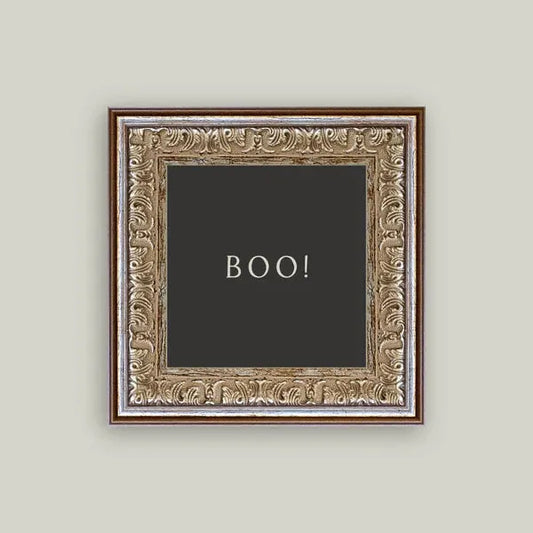 Halloween Boo Framed Art