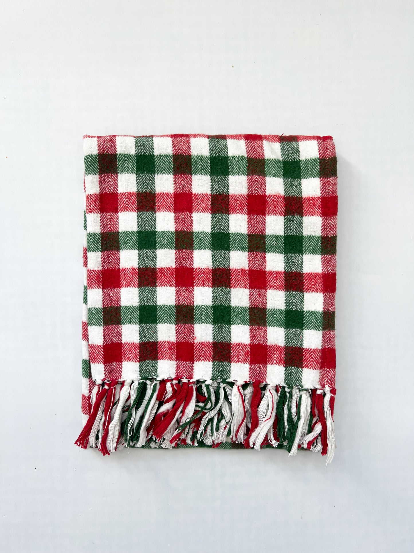 Christmas Cotton Flannel Throw