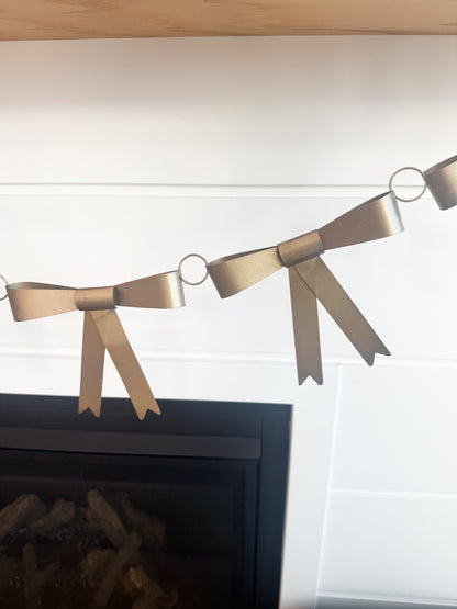 Bow Brass Garland