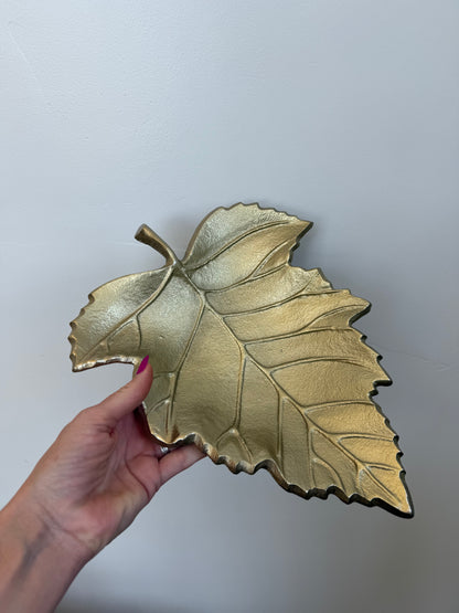 Gold Leaf Tray - 2 Sizes